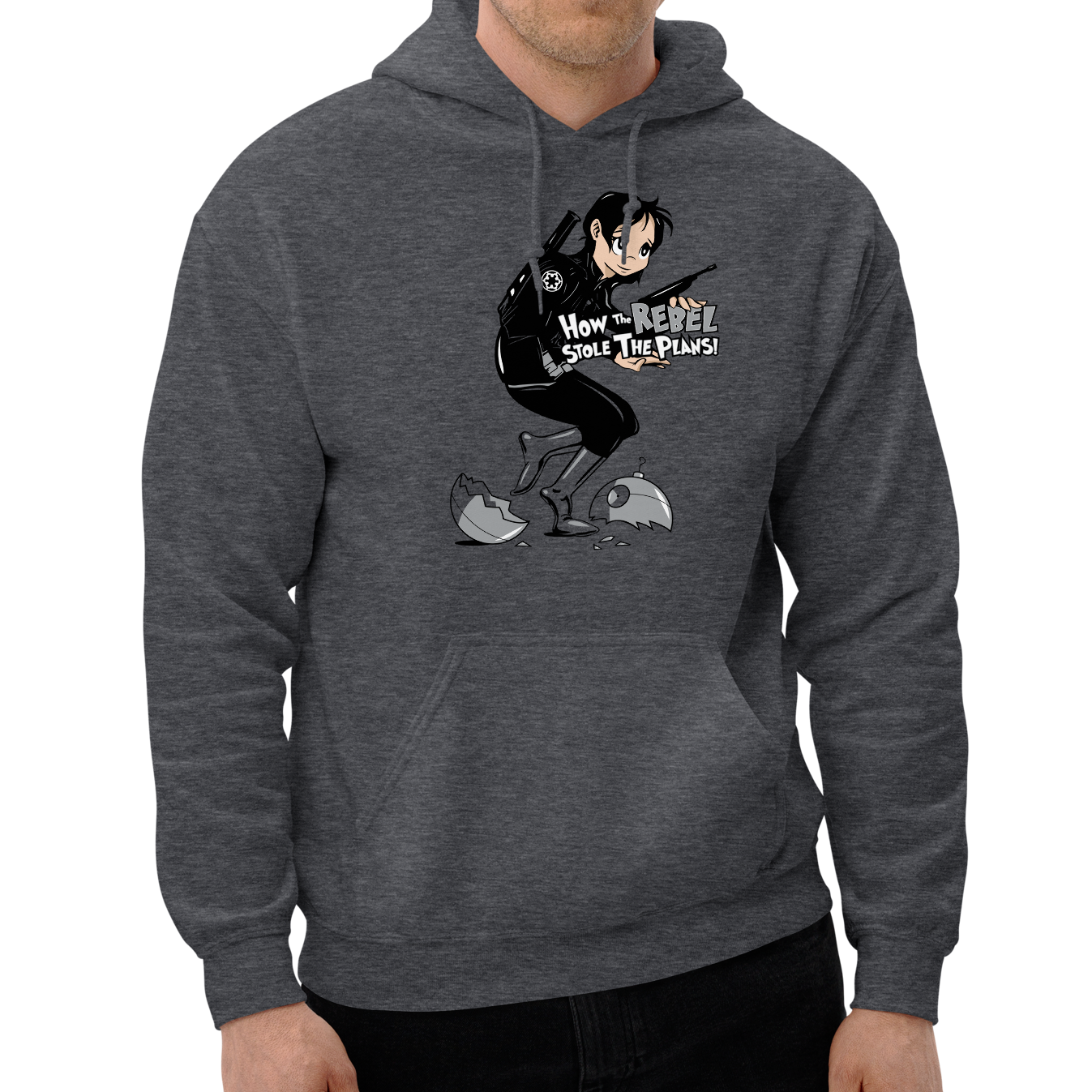 Dark Heather (50% cotton, 50% polyester)