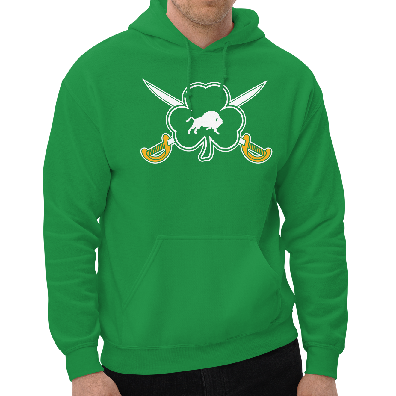 Green (50% cotton, 50% polyester)