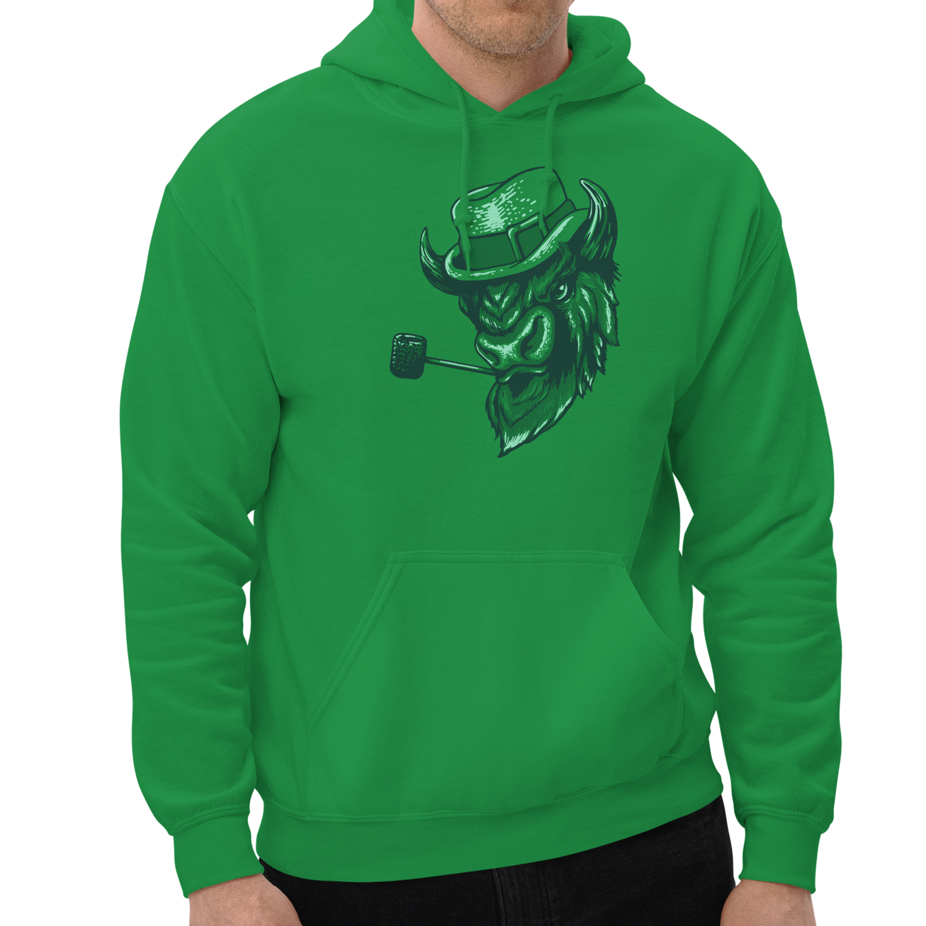 Green (50% cotton, 50% polyester)