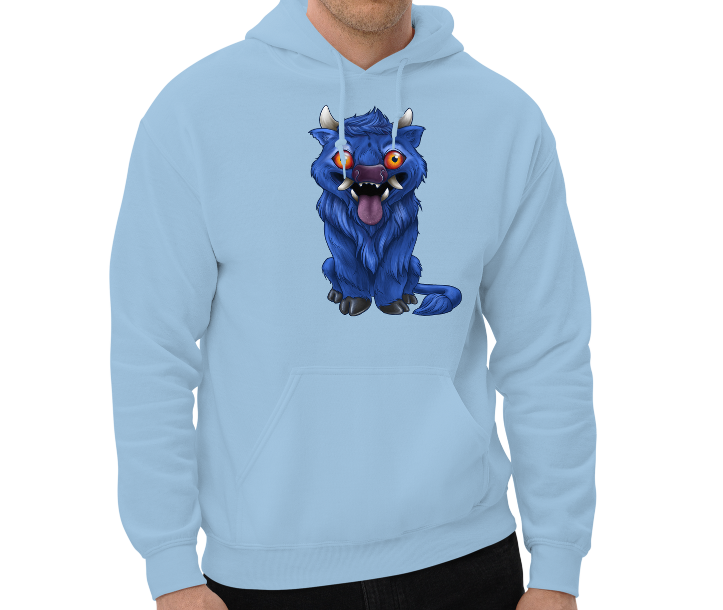 Light Blue (50% cotton, 50% polyester)