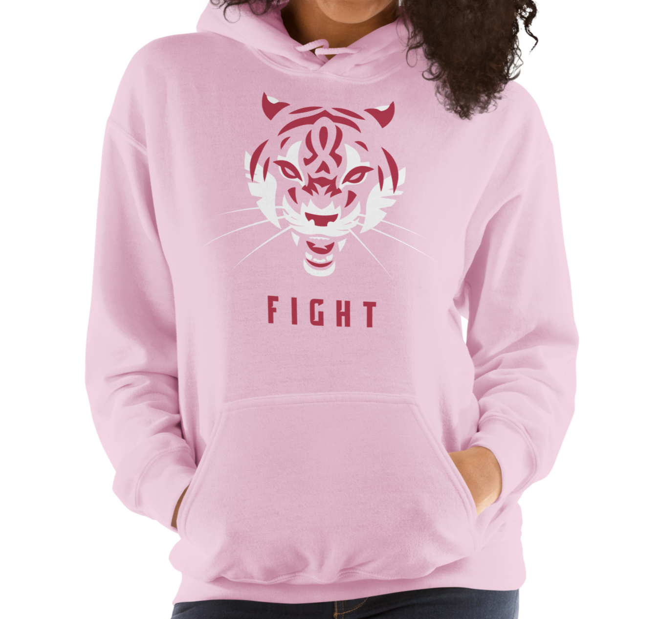 Light Pink (50% cotton, 50% polyester)