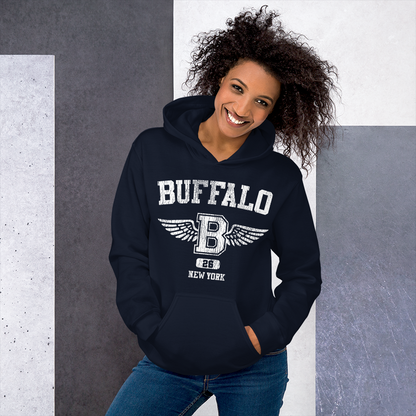 QUEEN'S CITY "Buffalo Angel" Sweatshirt Hoody