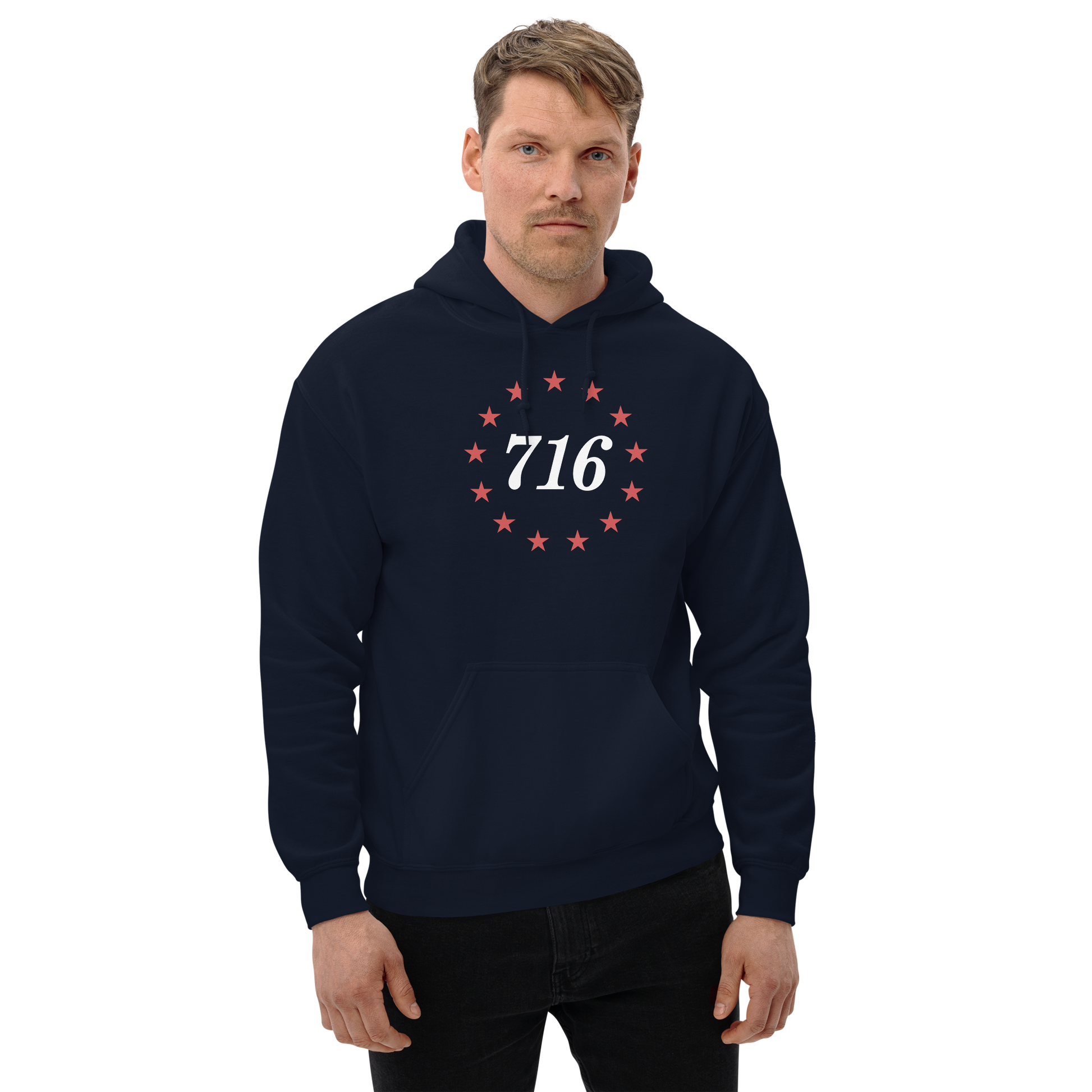 Navy (50% cotton, 50% polyester)