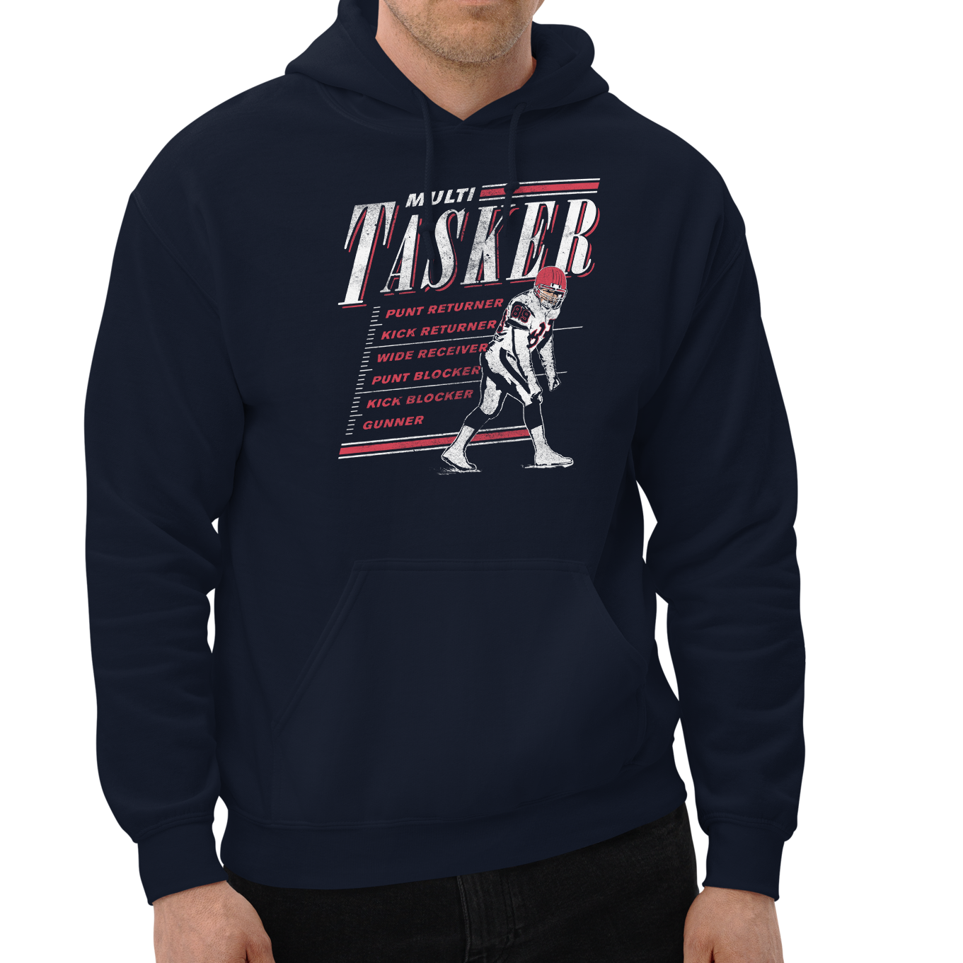 Navy (50% cotton, 50% polyester)