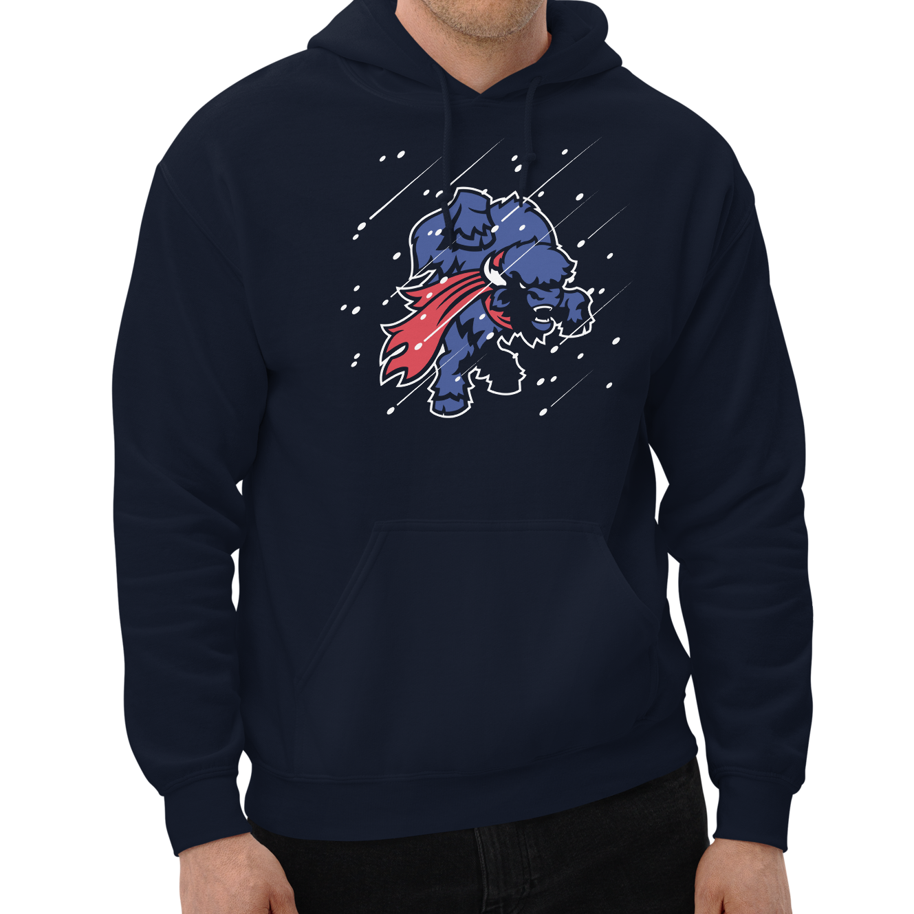 Navy (50% cotton, 50% polyester)