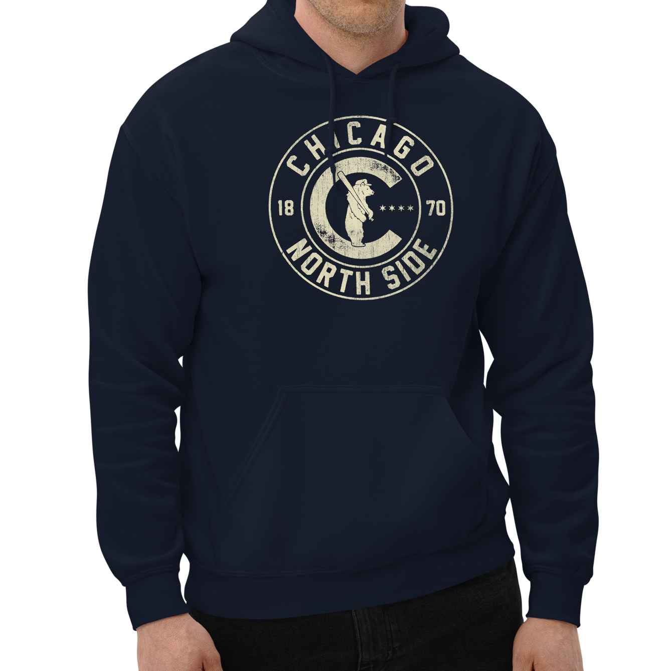 Navy (50% cotton, 50% polyester)