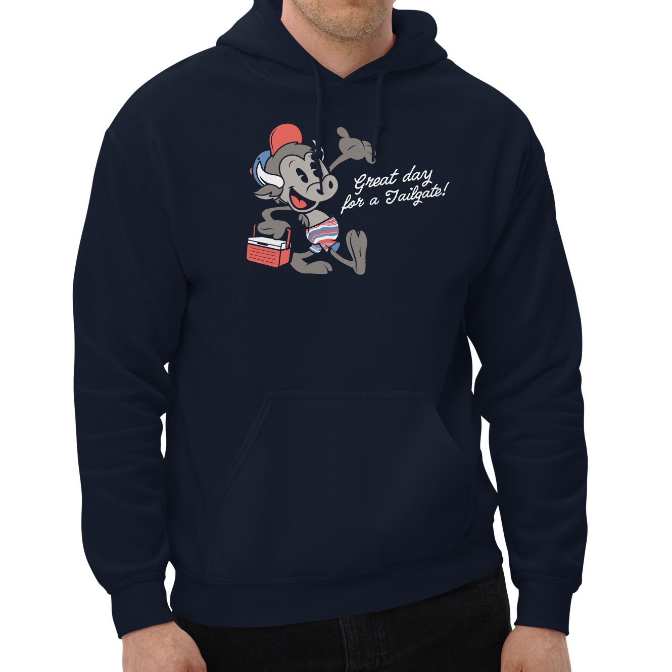 Navy (50% cotton, 50% polyester)