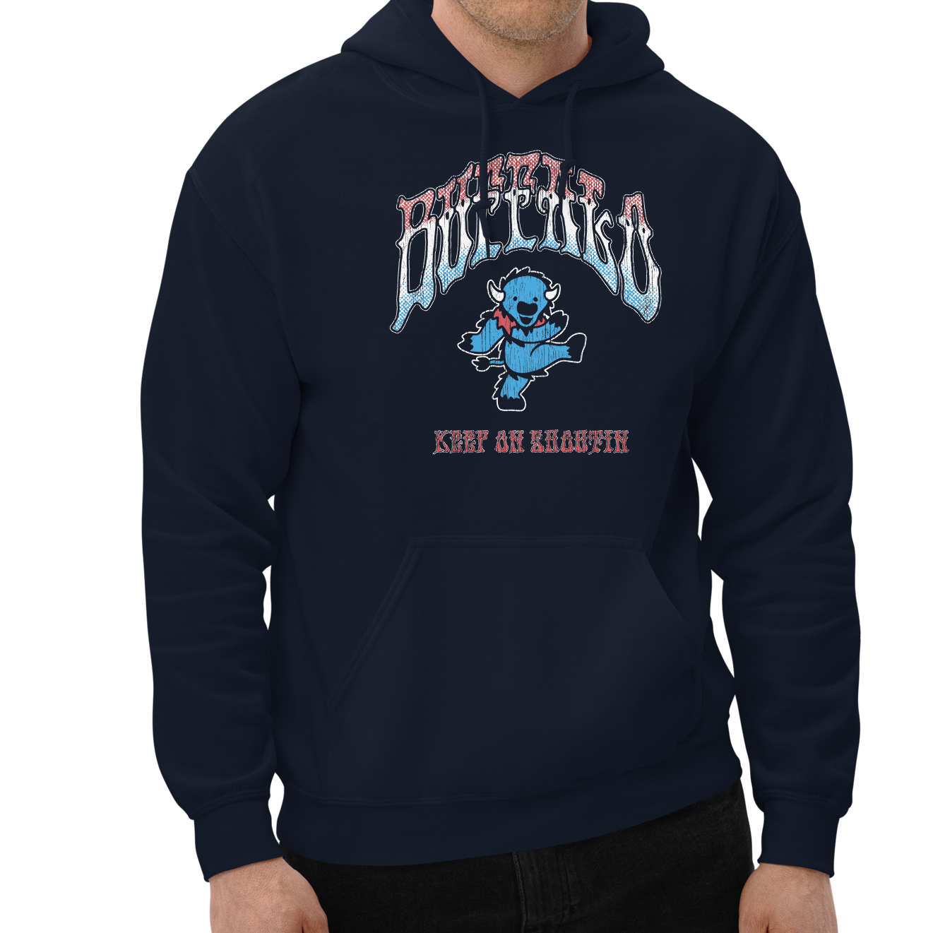 Navy (50% cotton, 50% polyester)