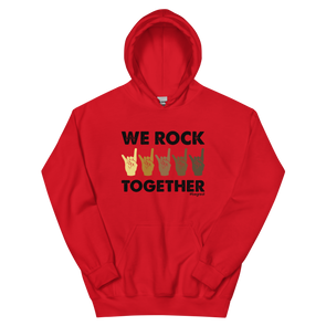 Official Nick Harrison "We Rock Together" Hoody (Red)