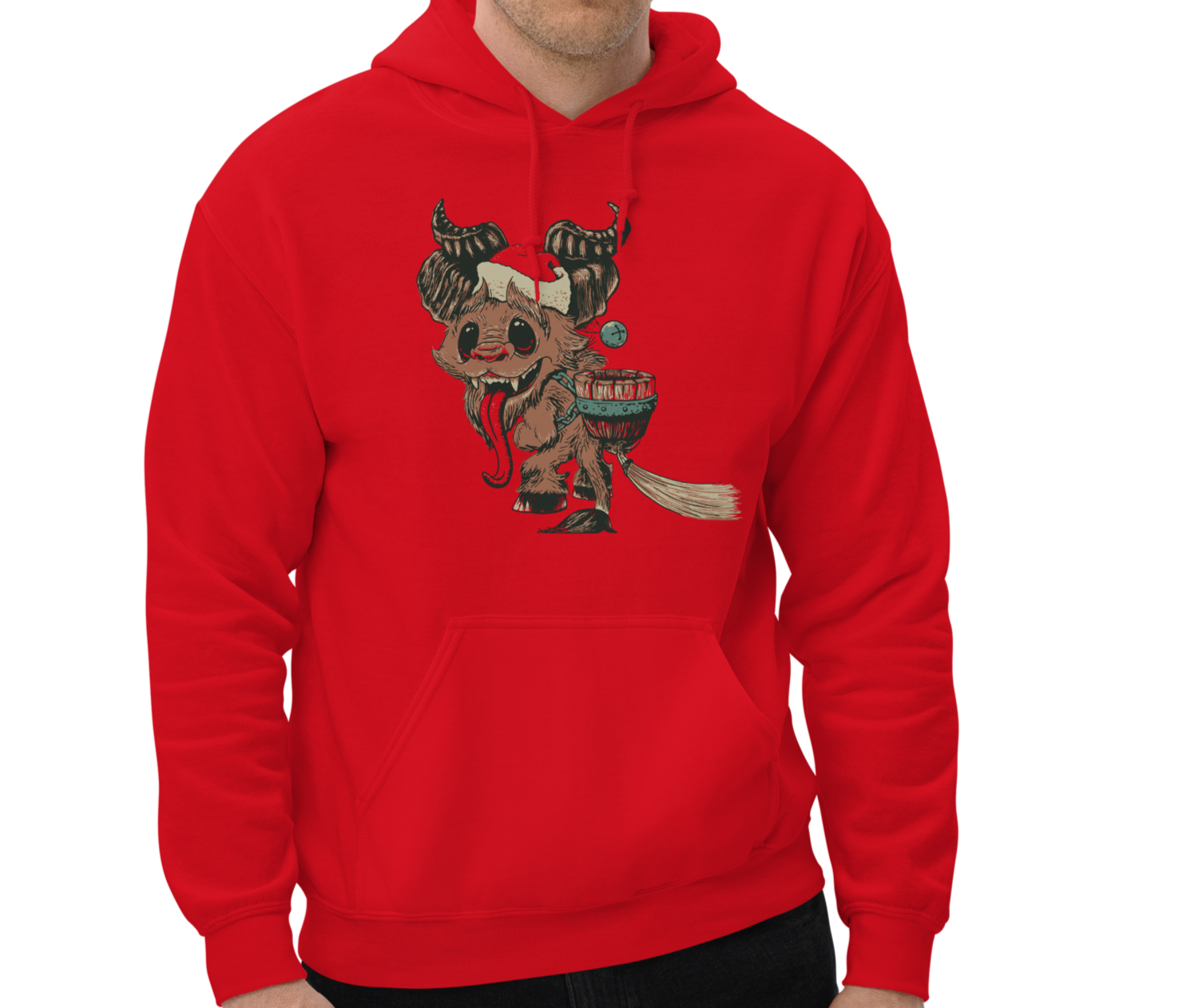 Red (50% cotton, 50% polyester)