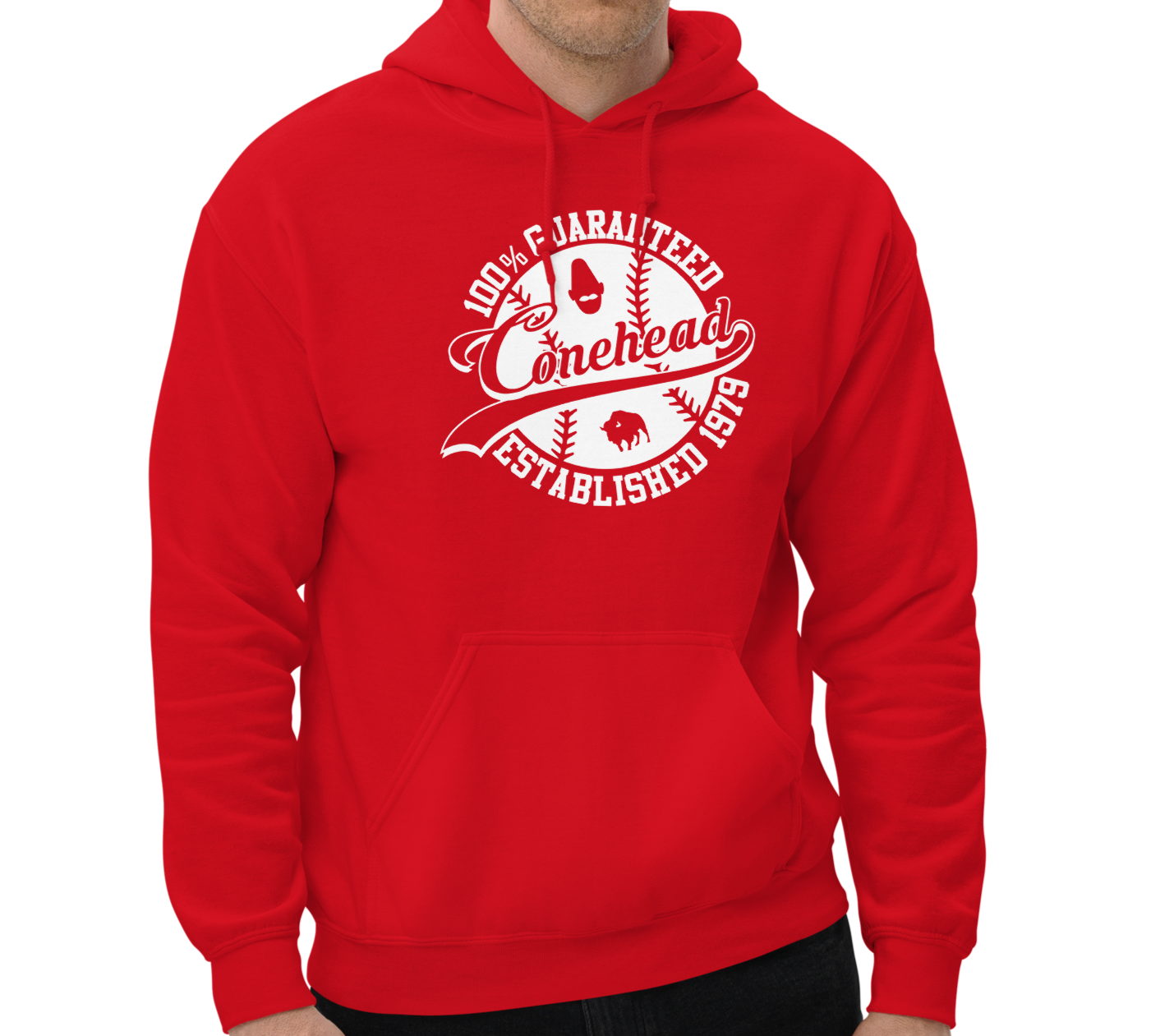 Red (50% cotton, 50% polyester)