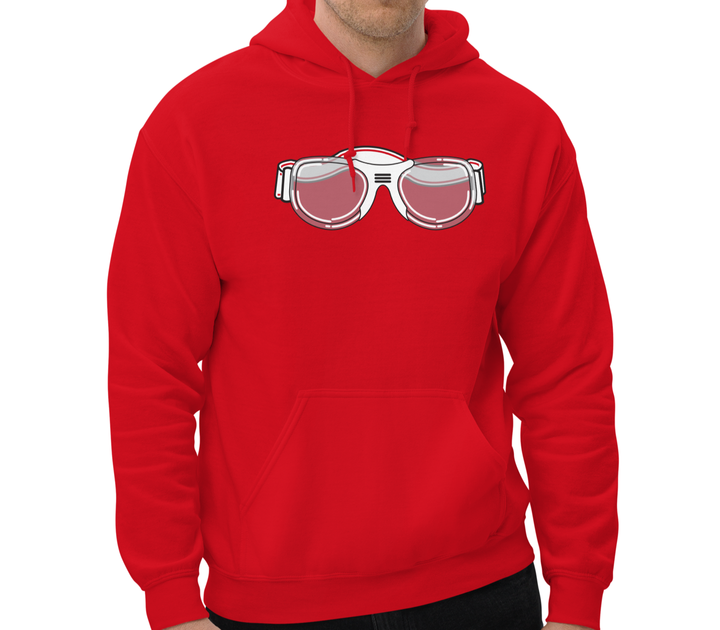 Red (50% cotton, 50% polyester)