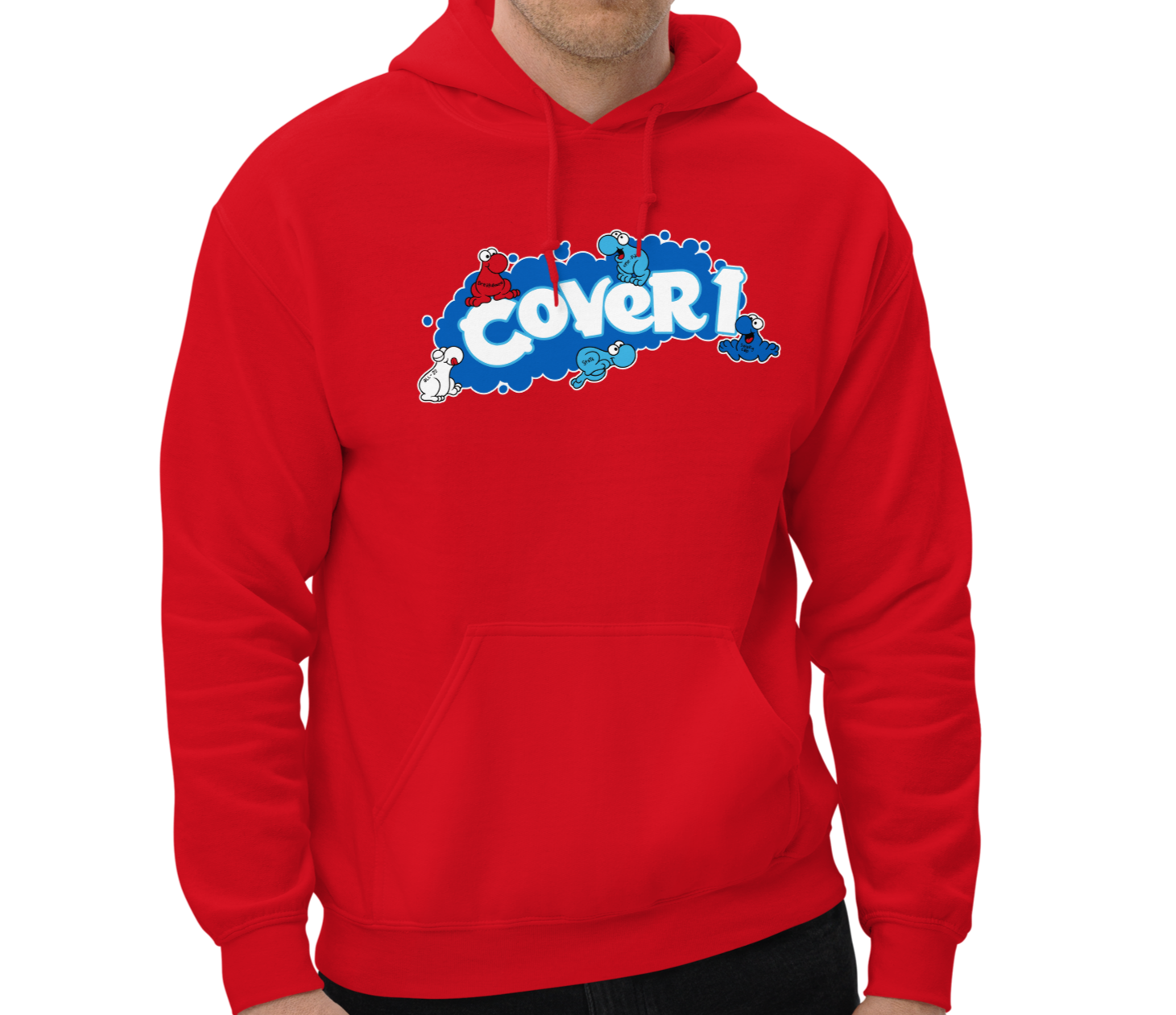 Red (50% cotton, 50% polyester)