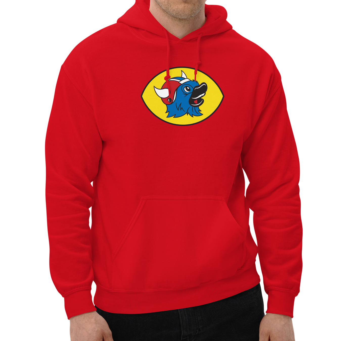 Red (50% cotton, 50% polyester)