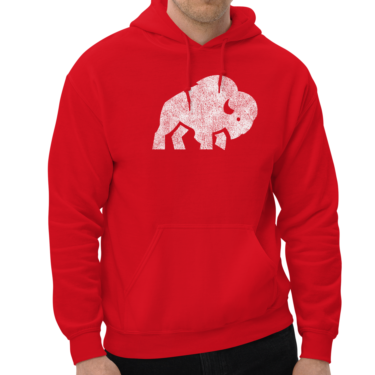 Red (50% cotton, 50% polyester)