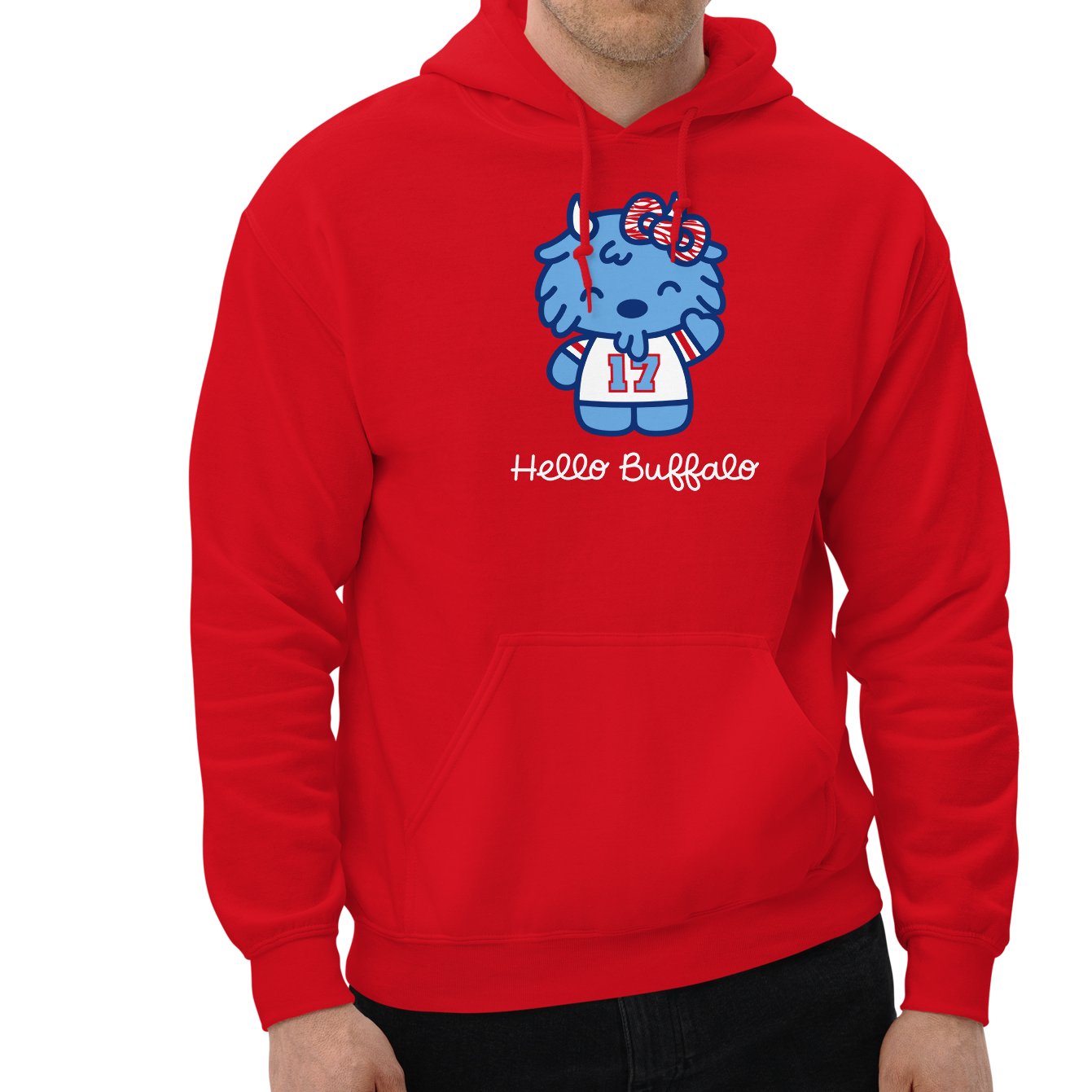 Red (50% cotton, 50% polyester)