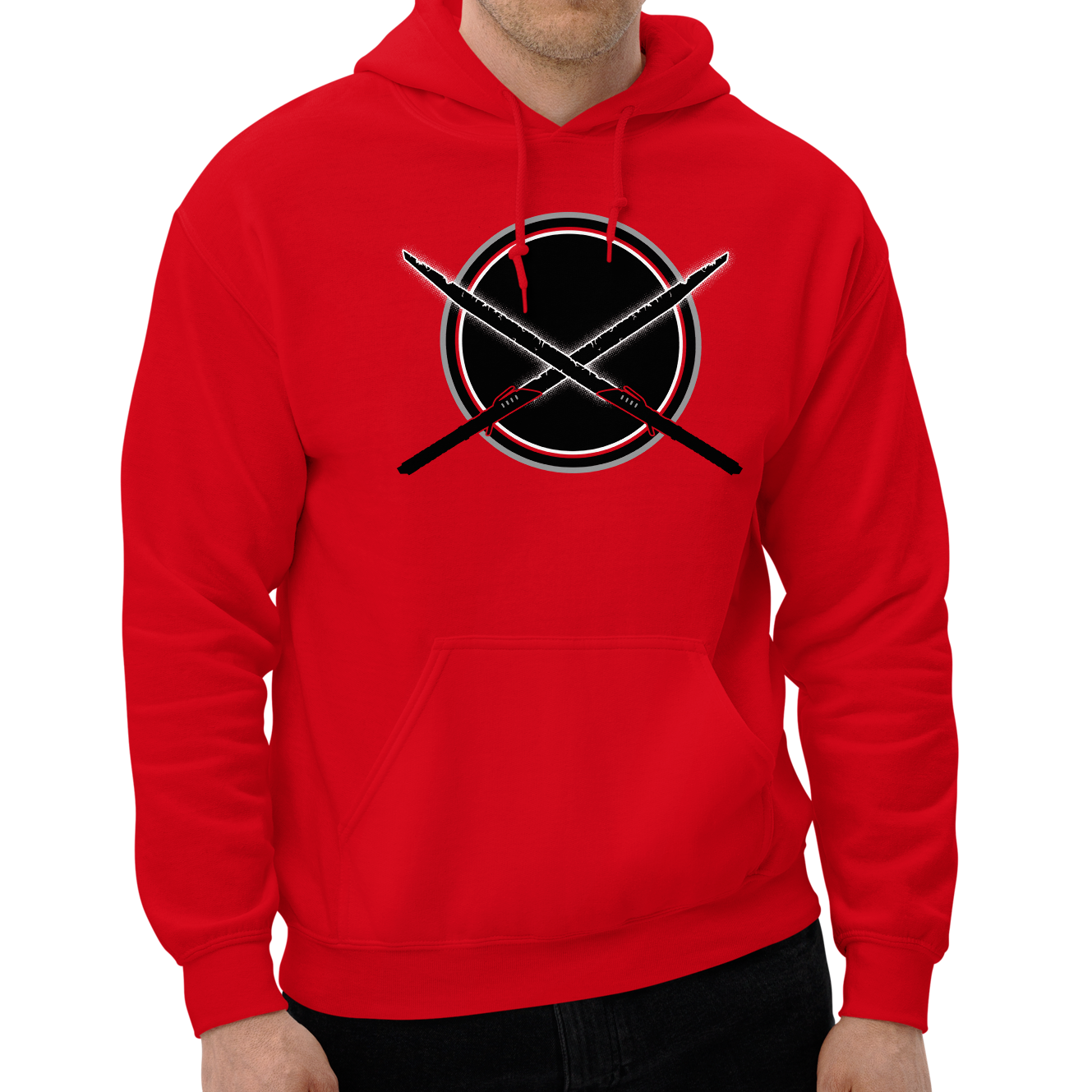Red (50% cotton, 50% polyester)