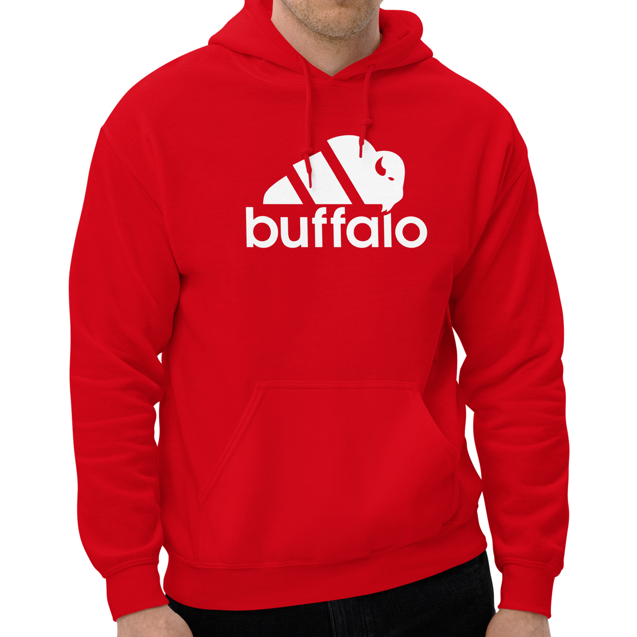 Red (50% cotton, 50% polyester)