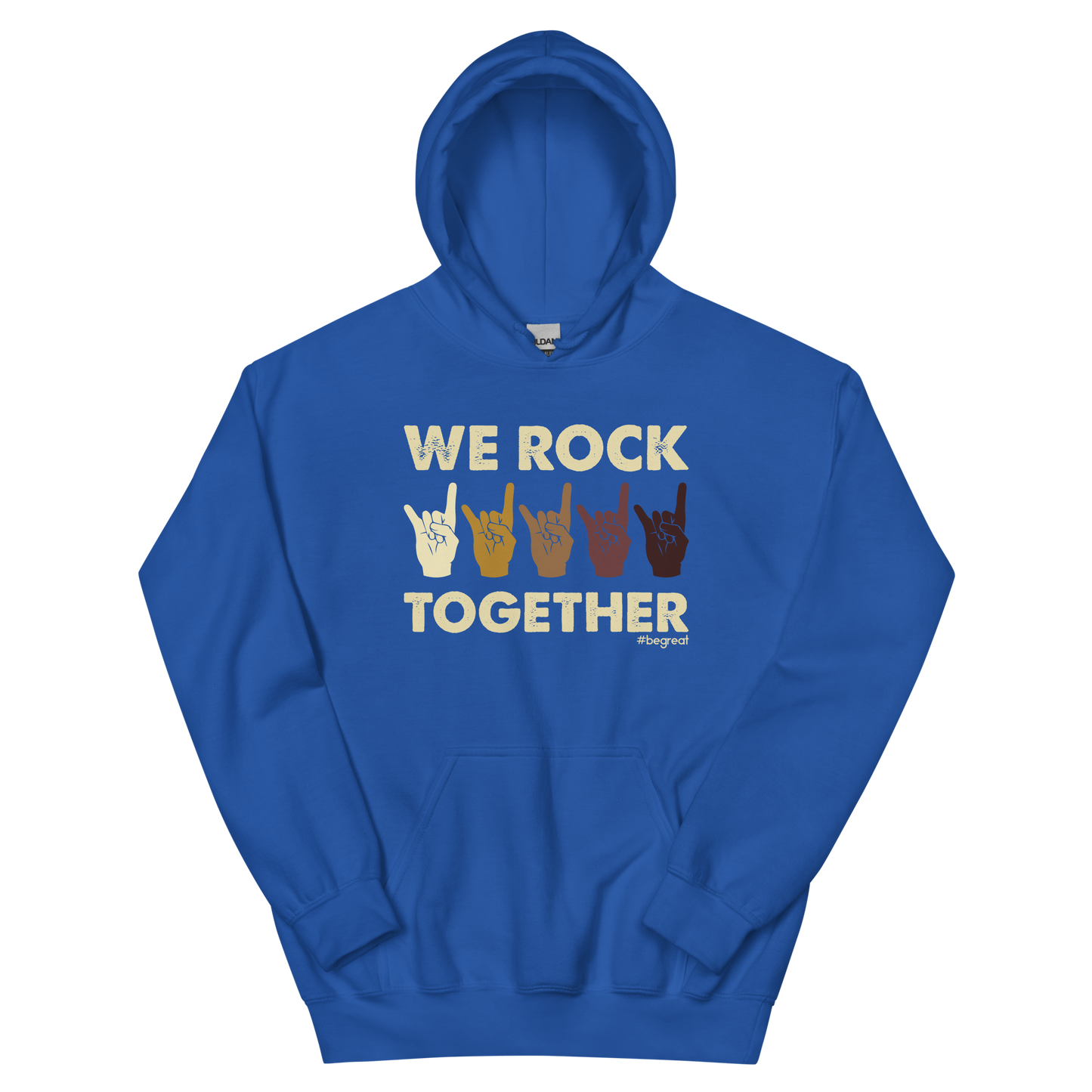 Official Nick Harrison "We Rock Together" Hoody (Royal)