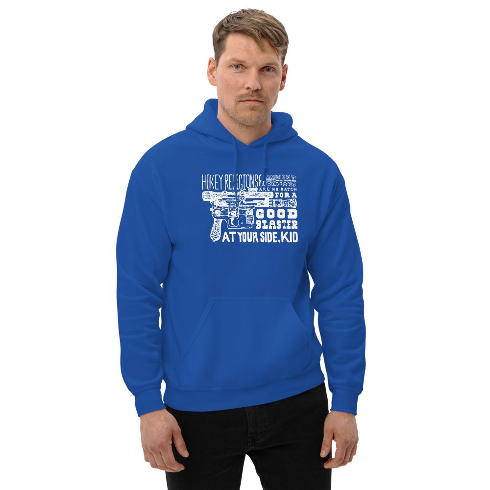 Sweatshirt Hoody, Royal (50% cotton, 50% polyester)