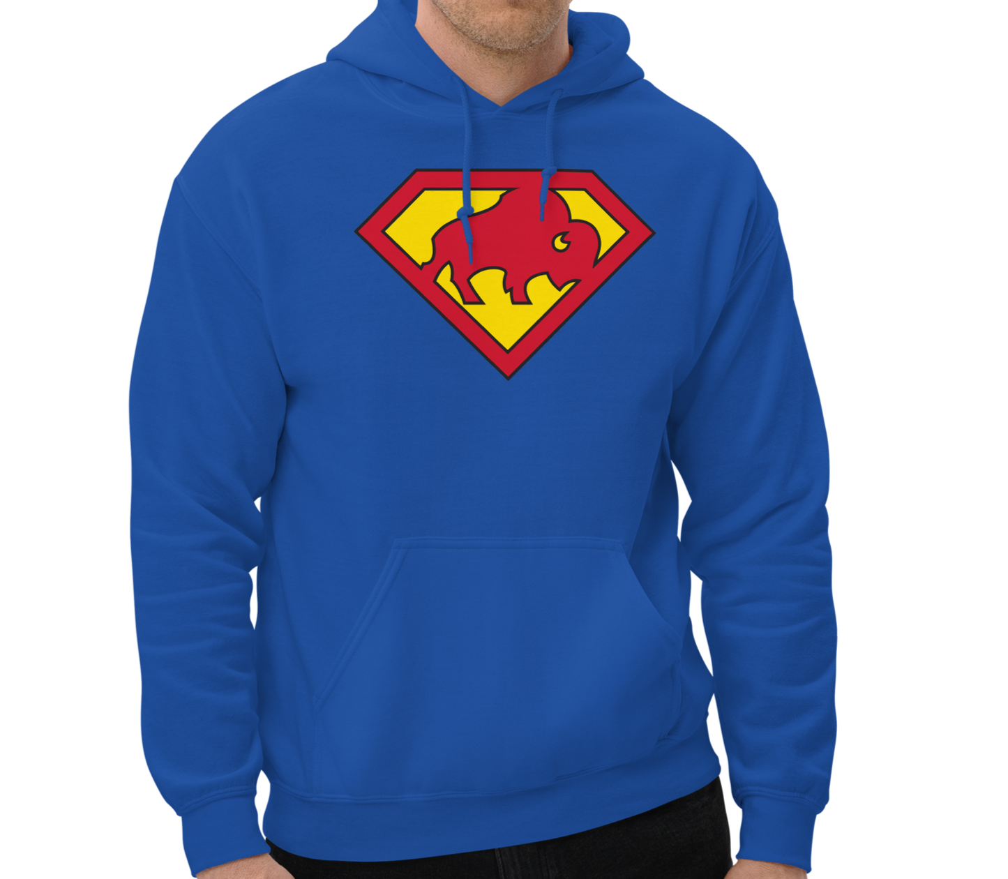 Royal (50% cotton, 50% polyester)