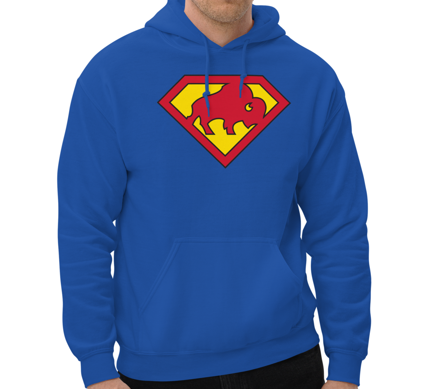 Royal (50% cotton, 50% polyester)