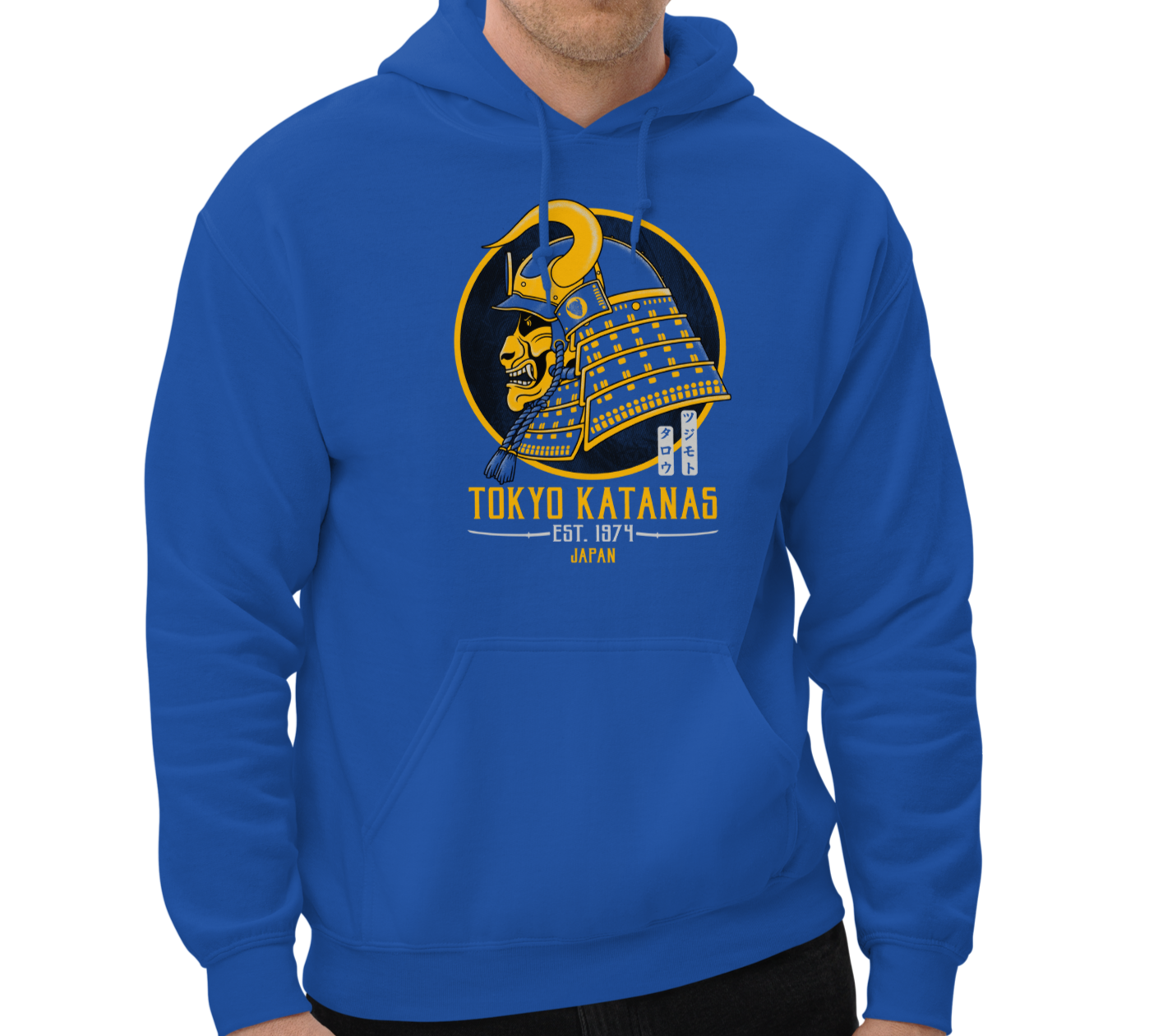 Royal (50% cotton, 50% polyester)