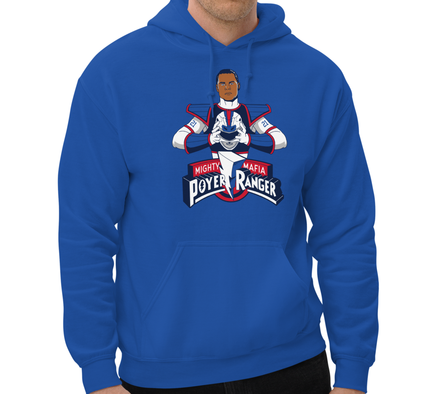 Royal (50% cotton, 50% polyester)