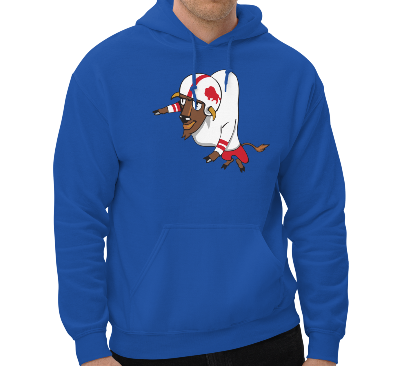 Royal (50% cotton, 50% polyester)