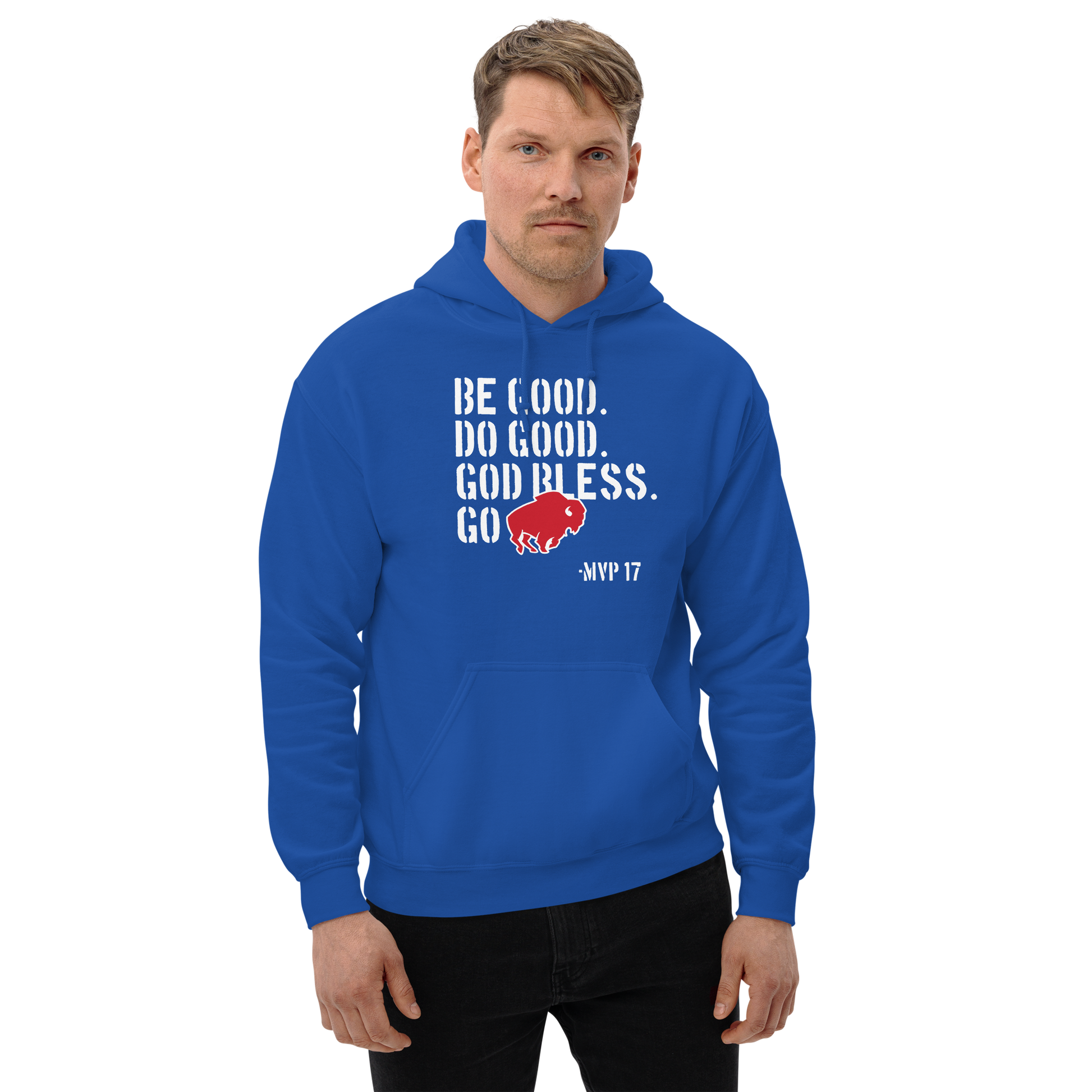 Royal (50% cotton, 50% polyester)