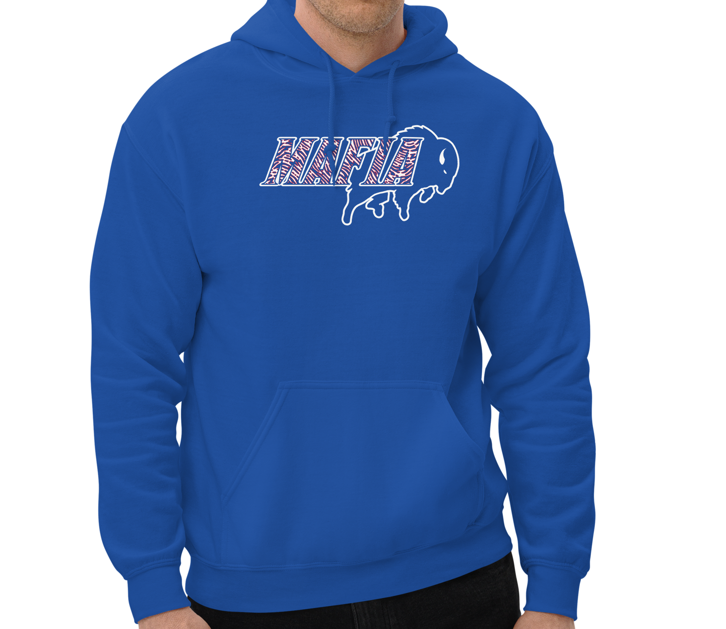 Royal (50% cotton, 50% polyester)