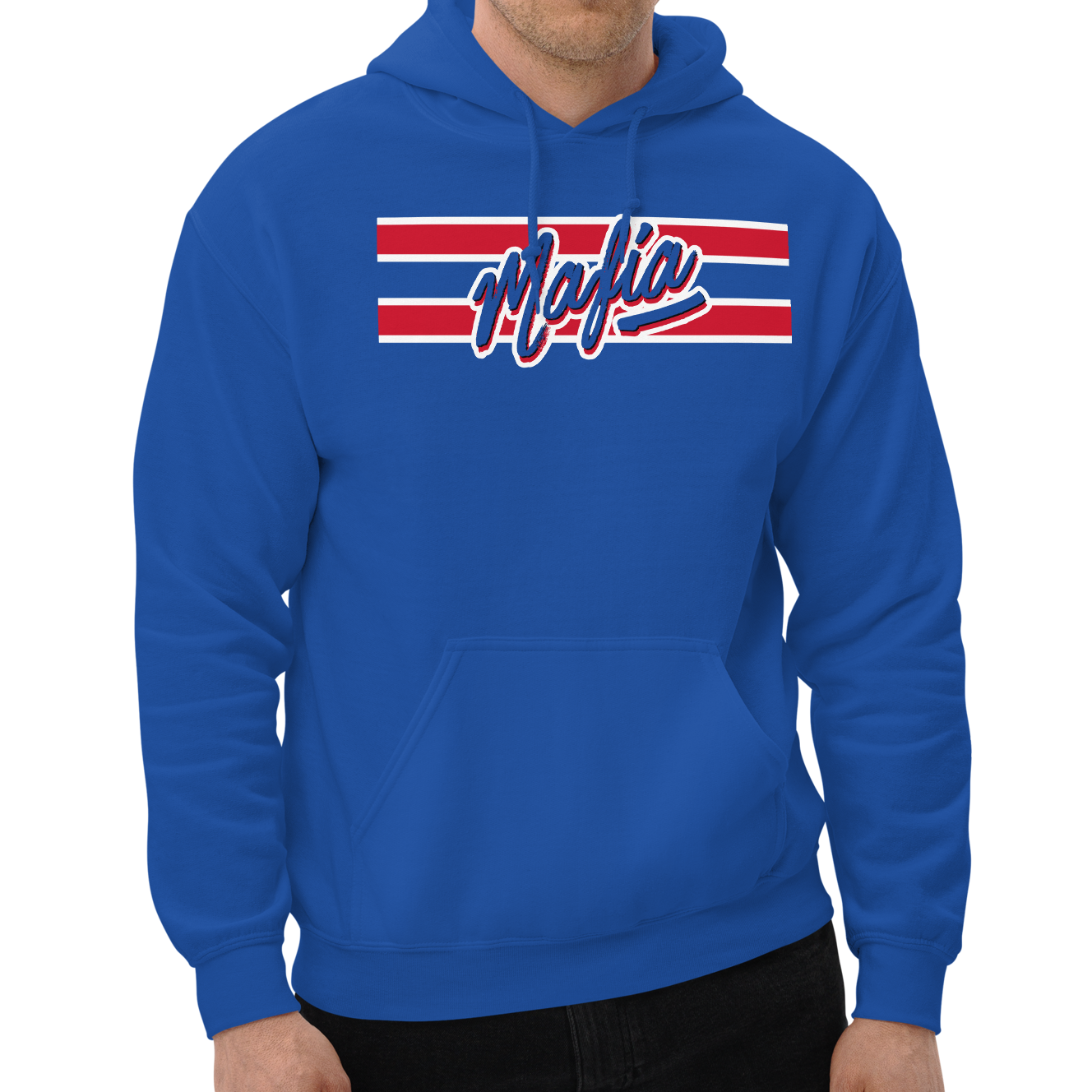 Royal (50% cotton, 50% polyester)