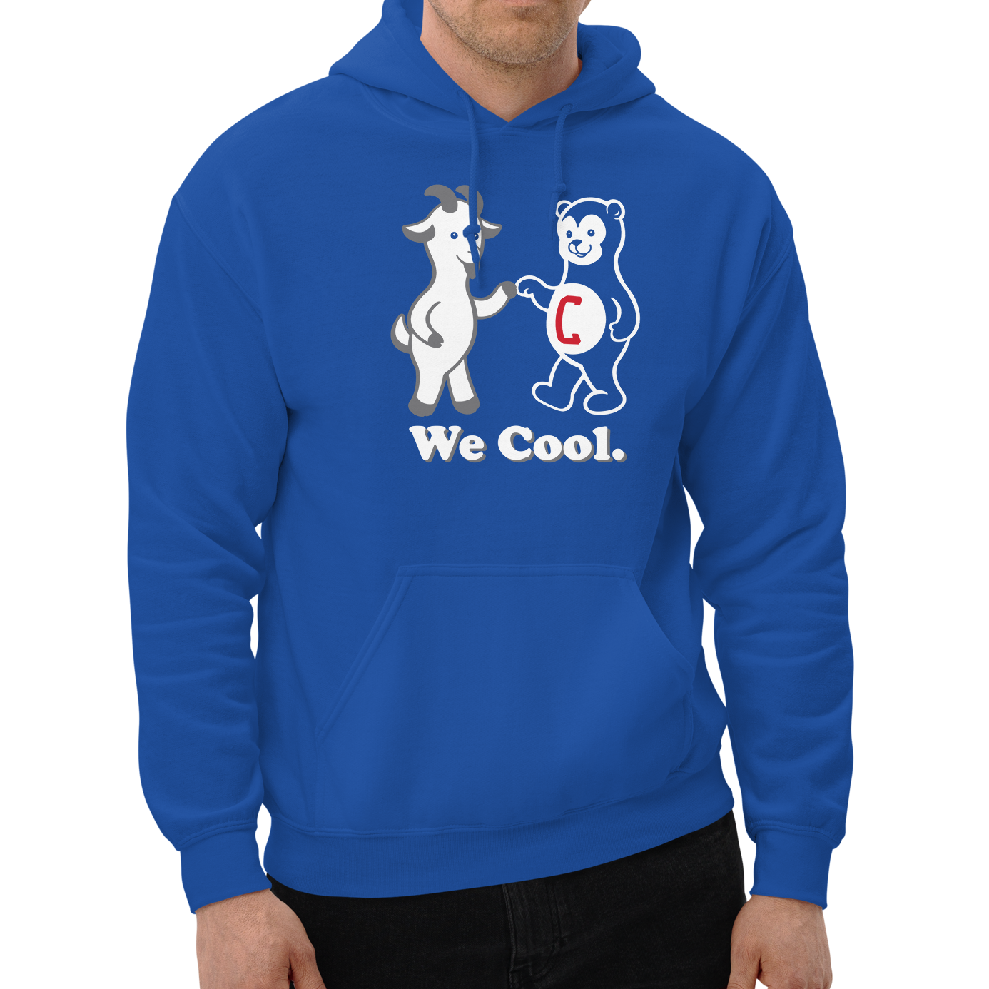 Royal (50% cotton, 50% polyester)