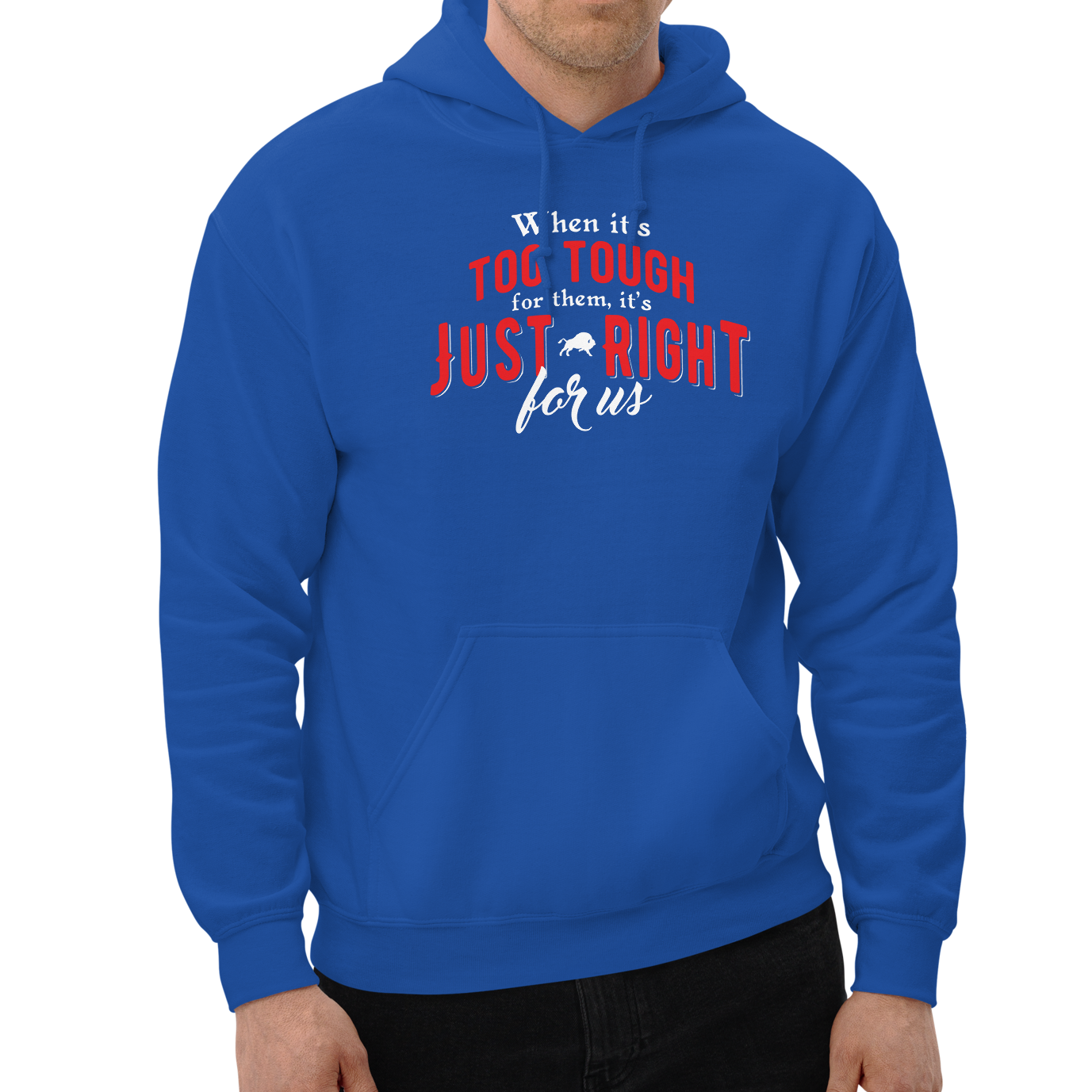 Royal (50% cotton, 50% polyester)