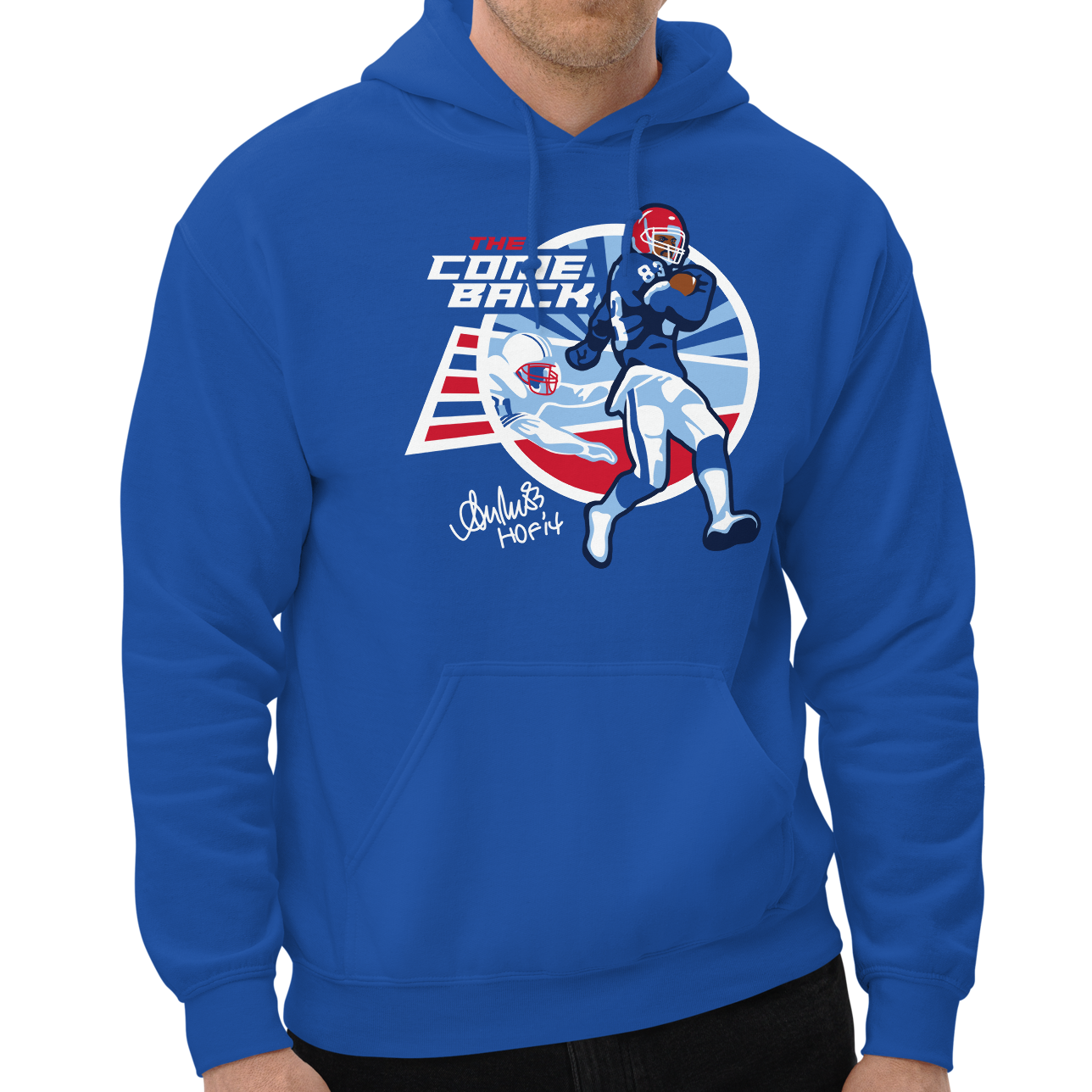 Royal (50% cotton, 50% polyester)