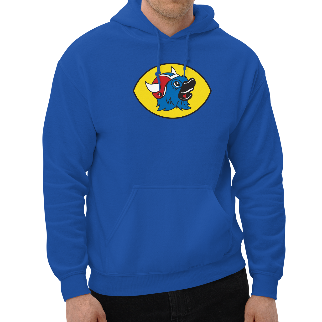 Royal (50% cotton, 50% polyester)