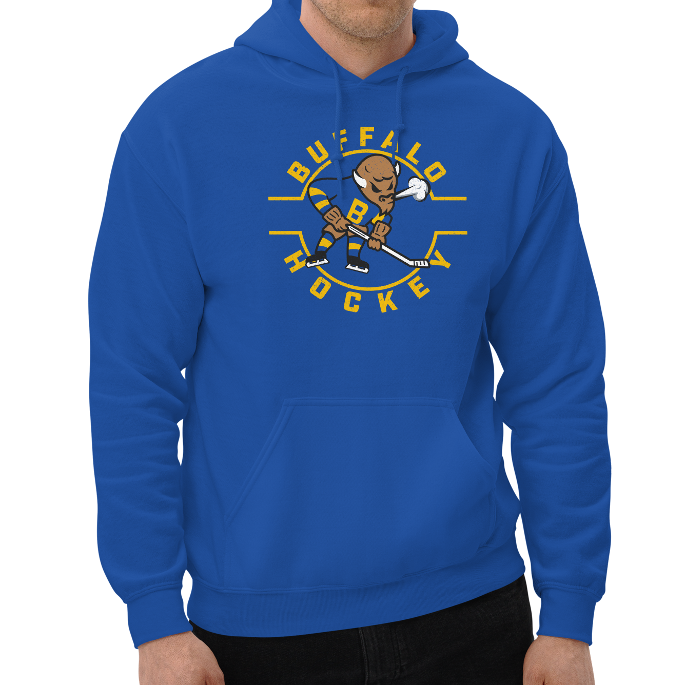 Royal (50% cotton, 50% polyester)