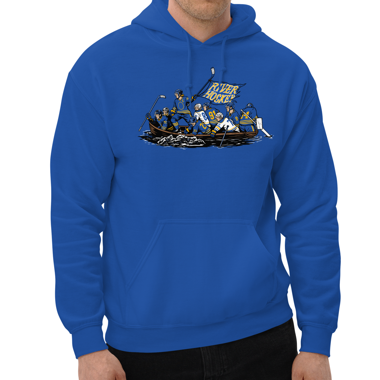 Royal (50% cotton, 50% polyester)