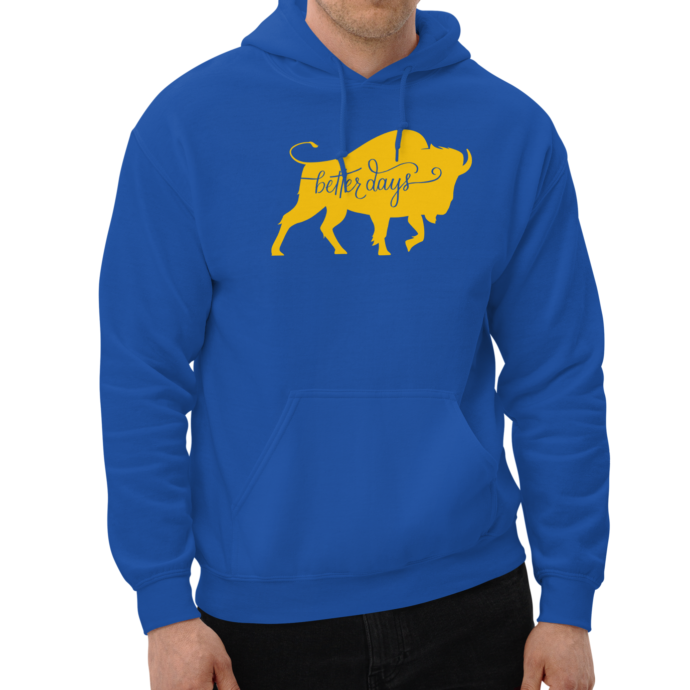 Royal (50% cotton, 50% polyester)