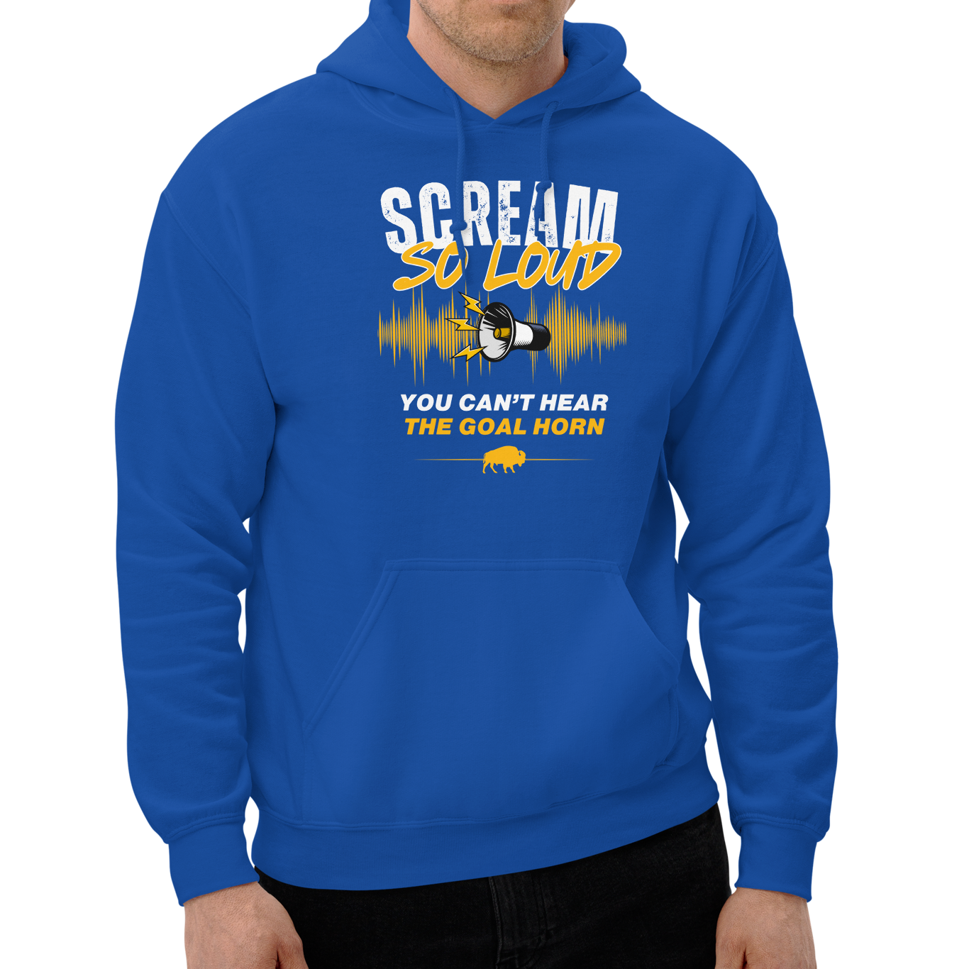 Royal (50% cotton, 50% polyester)