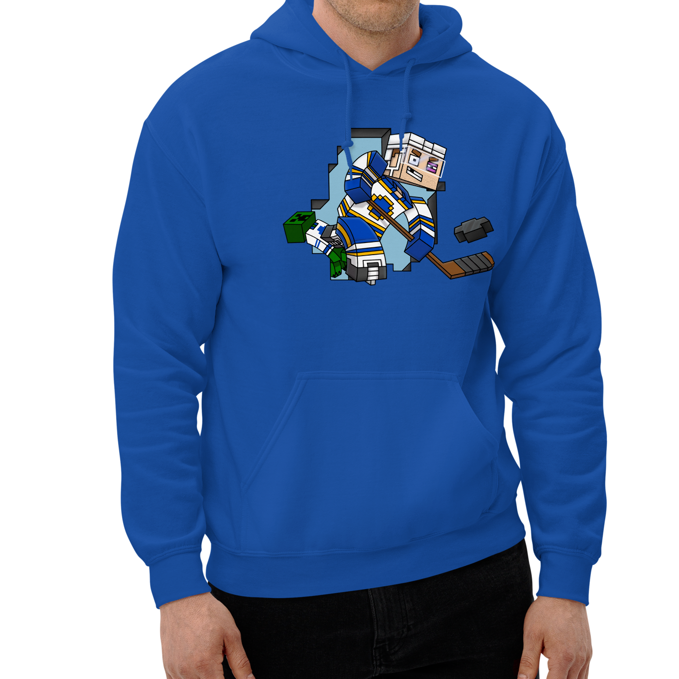 Royal (50% cotton, 50% polyester)