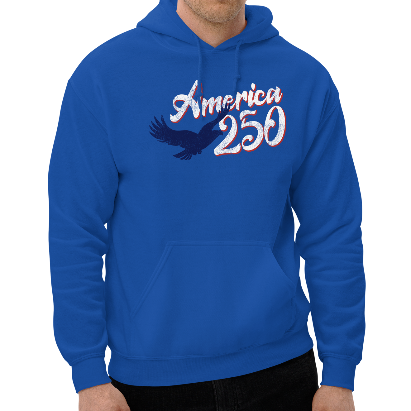 Royal (50% cotton, 50% polyester)
