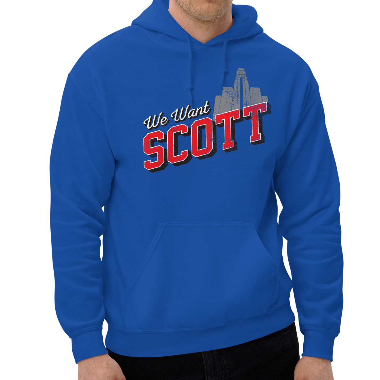 Royal (50% cotton, 50% polyester)