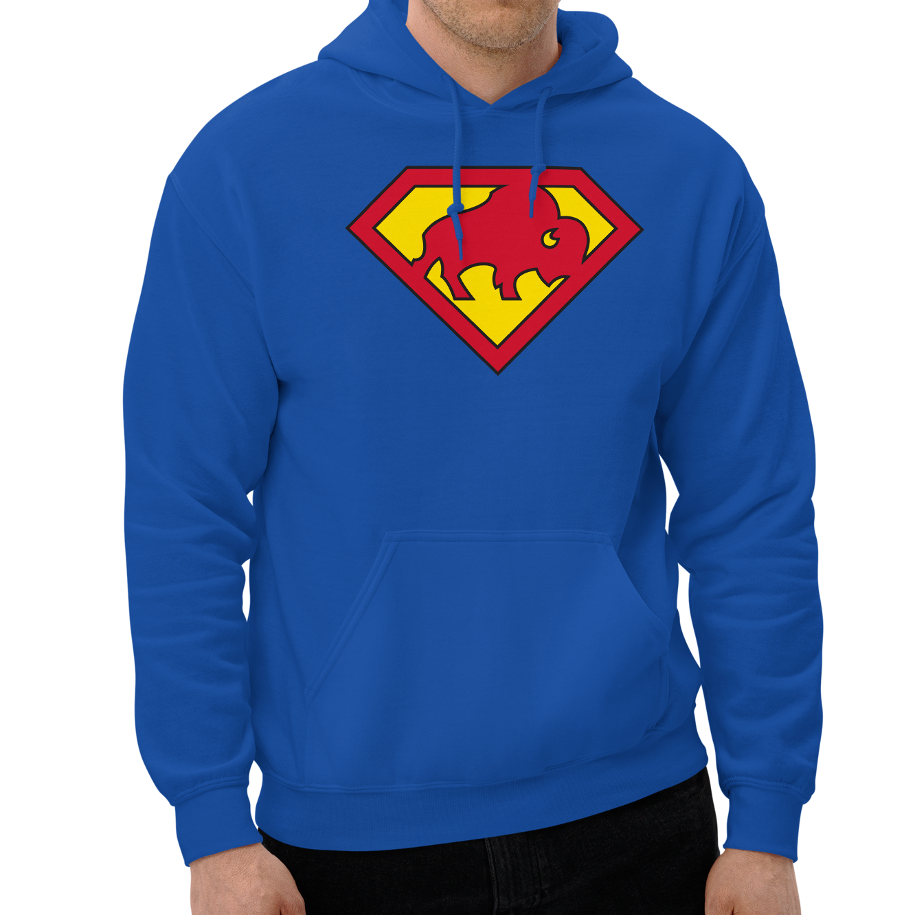 Royal (50% cotton, 50% polyester)