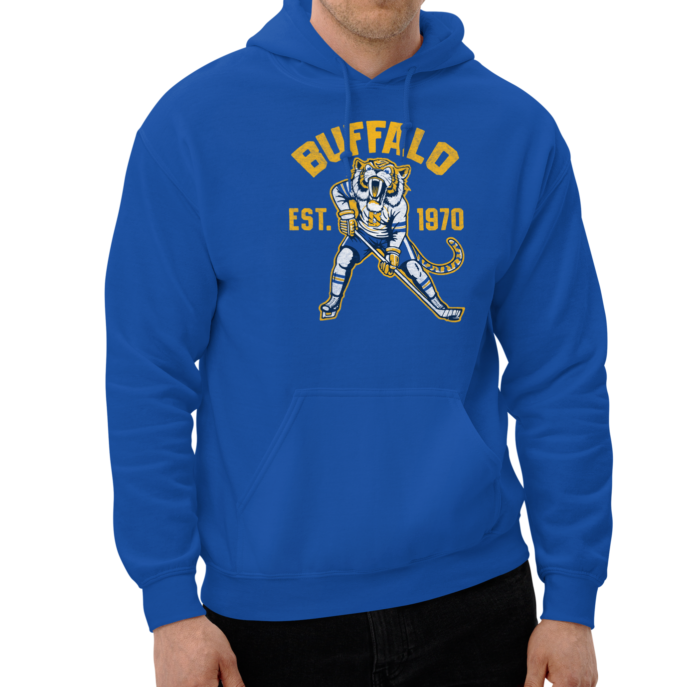 Royal (50% cotton, 50% polyester)
