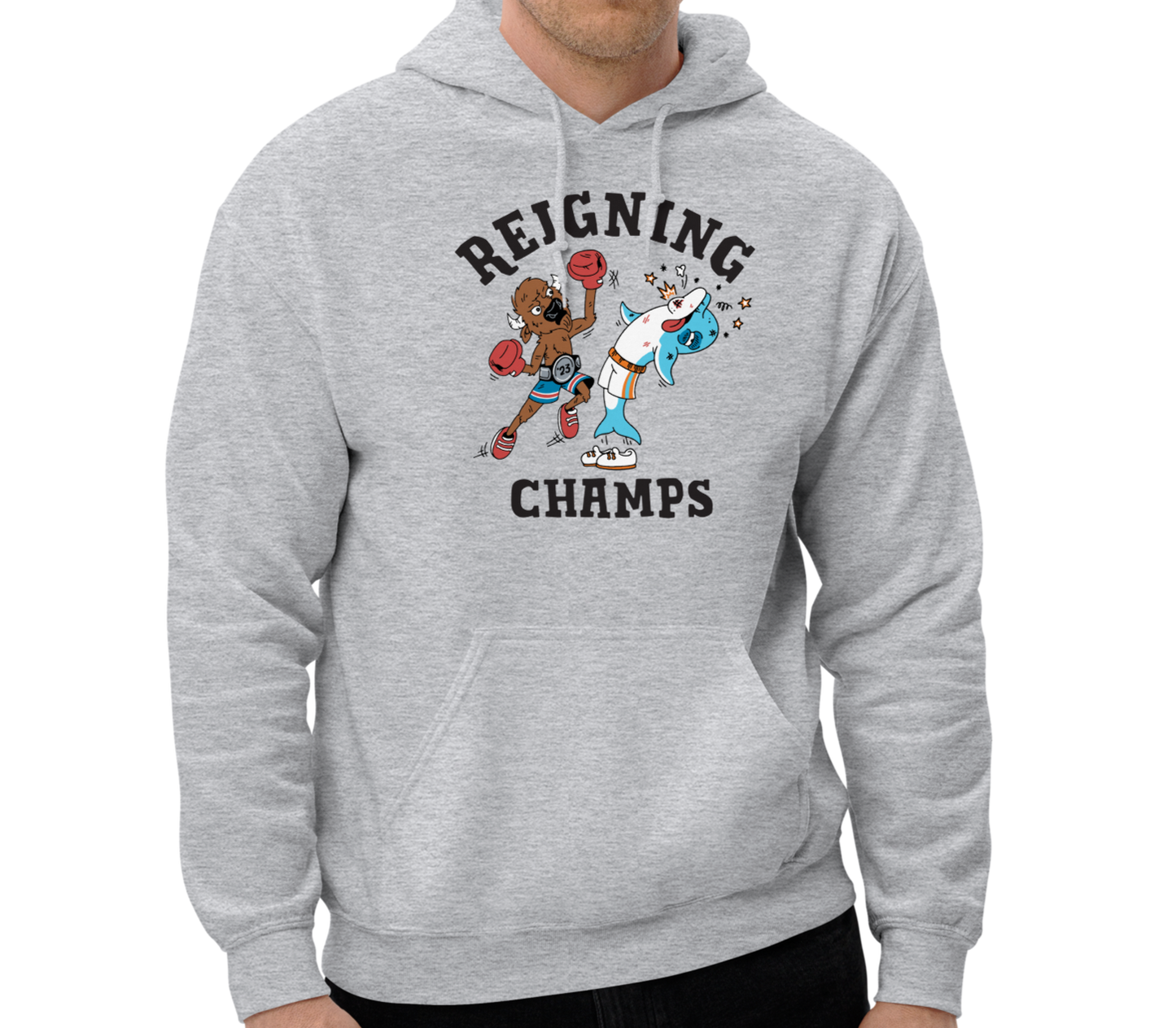 Sport Gray (50% cotton, 50% polyester)