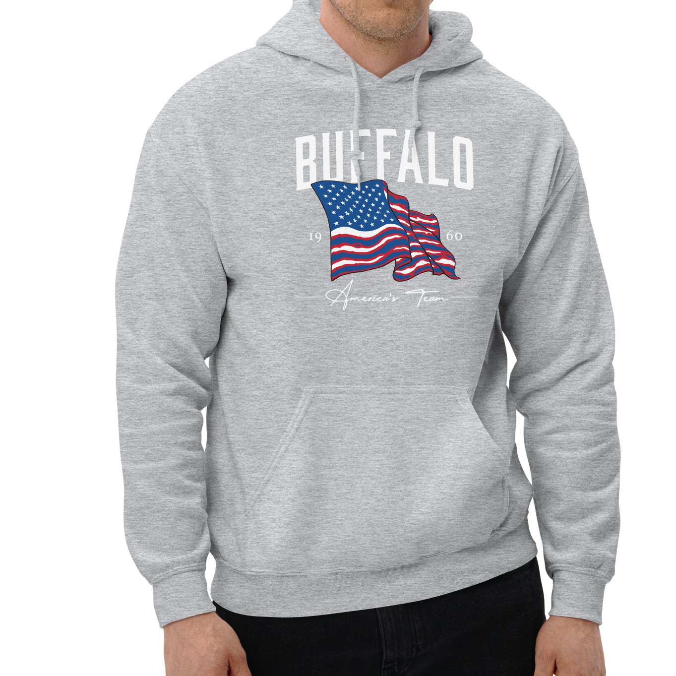 Sport Gray (50% cotton, 50% polyester)
