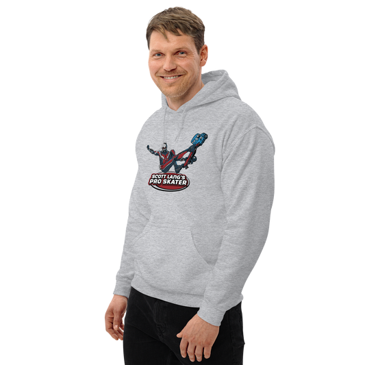 Sweatshirt Hoody, Athletic Heather (50% cotton, 50% polyester)