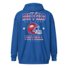 QUEEN'S CITY Vintage Buffalo Football Heavy Blend Zip Hoody