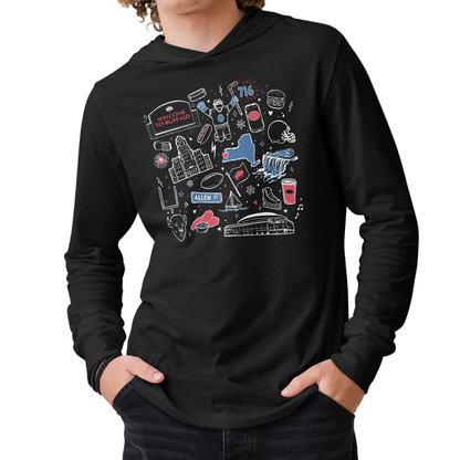 Charcoal Black (50% polyester, 25% cotton, 25% rayon)